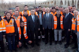 Bakan Uraloğlu, Uzunköprü'de incelemede bulundu