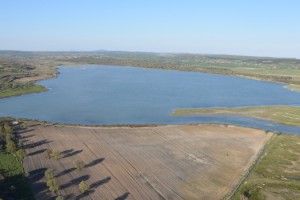 Edirne’de yazın aşırı sıcak nedeniyle oluşan ‘tuz gölü’, kış yağışlarıyla yeniden suyla doldu