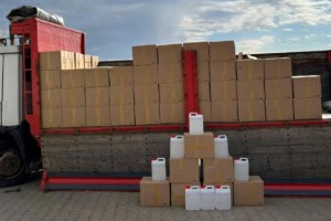 Tekirdağ'da 5 bin litre etil alkol ele geçirildi; 4 gözaltı