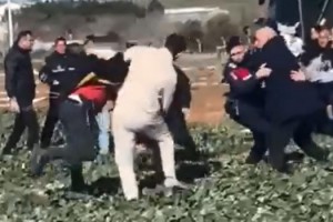 Tekirdağ'da 'kaçak yapı' yıkımında gerginlik; 5 gözaltı