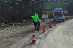 TIR ile çarpışan motosikletin sürücüsü öldü