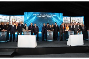 Kınalı-Malkara Otoyolu'nun Temeli Törenle Atıldı