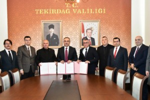 Tekirdağ'da "Köyümde Yaşamak İçin Bir Sürü Nedenim Var" Projesi Protokolü İmzalandı