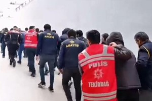 6 milyon TL'lik kablo hırsızlığına 7 tutuklama