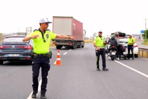 Tekirdağ'da hava ve karadan denetimde 81 bin 539 hatalı sürücü tespit edildi