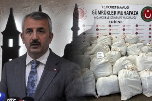 Edirne’de 8 ayda 7 milyar liralık uyuşturucu ve kaçak eşya ele geçirildi