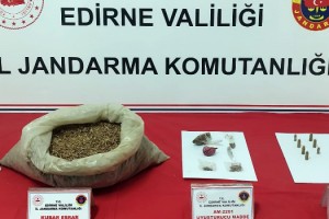 Evinde uyuşturucu bulunan şüpheli gözaltında