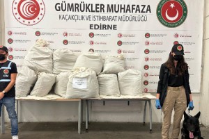 Kapıkule'de tankerde 114 kilo uyuşturucu ele geçirildi