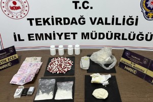 Tekirdağ’da uyuşturucu operasyonu: 1’i hükümlü 11 şüpheli tutuklandı