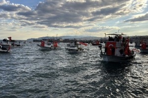 Tekirdağ’da Filistin’e destek mitingi