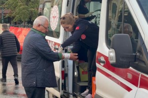 Tekirdağ'da 5 aracın karıştığı kazada 2 kişi yaralandı