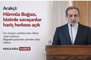 Arakçi: Hürmüz Boğazı, bizimle savaşanlar hariç herkese açık