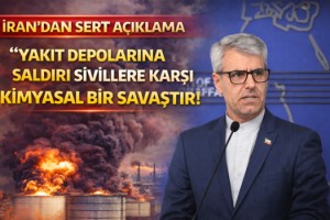 İran: Yakıt depolarına saldırı sivillere karşı kimyasal bir savaştır