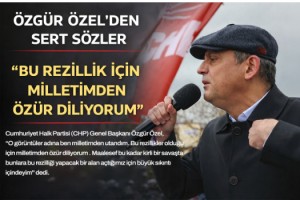Özgür Özel: Bu rezilliği yapacak bir alan açtığımız için büyük sıkıntı içindeyim