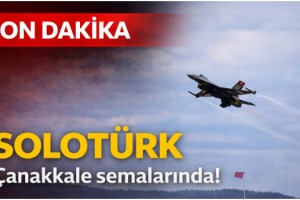 SOLOTÜRK Çanakkale semalarında