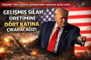 Trump: Gelişmiş silah üretimini dört katına çıkaracağız