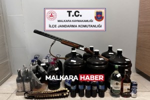 Malkara'da Kaçak İçki ve Silah Operasyonu: Çok Sayıda Malzeme Ele Geçirildi