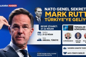 NATO Genel Sekreteri Rutte, yarın Türkiye'ye gelecek