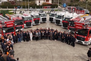 Şarköy'e kurulan modern itfaiye istasyonu törenle açıldı