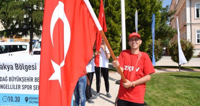 Zihin Engelliler Spor Şenliği Düzenlendi