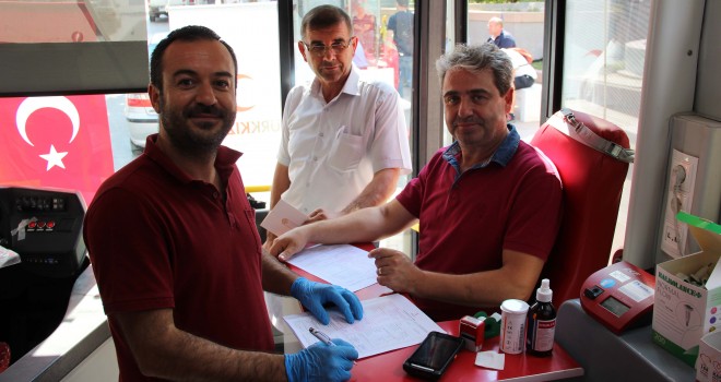72 Ünite Kan Bağışı Yapıldı