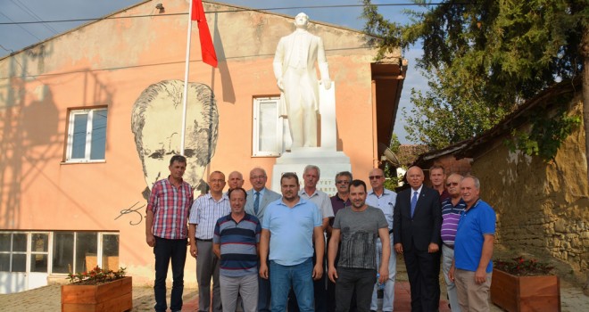 On Birinci Atatürk Anıtı Ormanlı Köyü’nde Törenle Açıldı