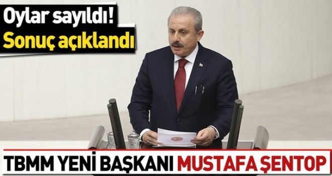Son dakika.. AK Parti Tekirdağ Milletvekili Mustafa Şentop TBMM Başkanı seçildi