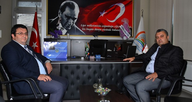 Tarım ve Orman İlçe Müdürünü Ziyaret Etti
