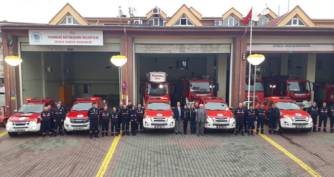 İtfaiye, Araç Filosunu Güçlendiriyor