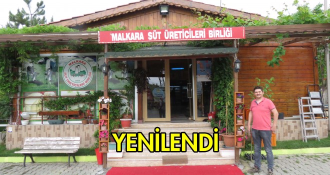 Malkara Süt Üreticileri Birliği Çavuşköy Satış Reyonu Yenilendi