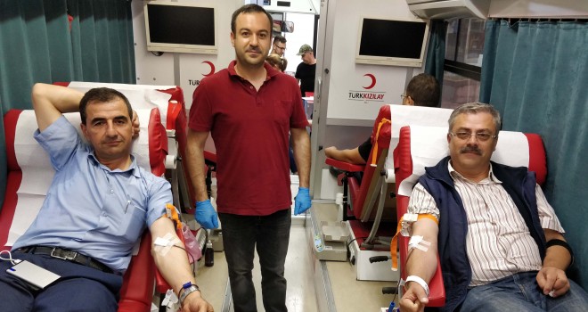 53 Ünite Kan Bağışı Yapıldı
