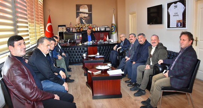 TESKİ Genel Müdürü’nden Başkan Yurdakul’a Ziyaret