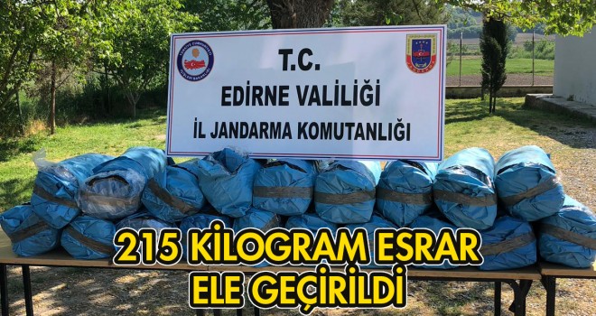 Edirne’deki uyuşturucu operasyonunda 9 tutuklama