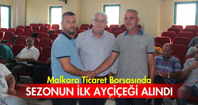 Sezonun İlk Ayçiçeği, Borsada 2,57 TL' den Alıcı Buldu