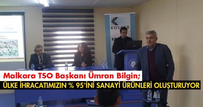 OSB’DE KOSGEB DESTEKLERİ ANLATILDI