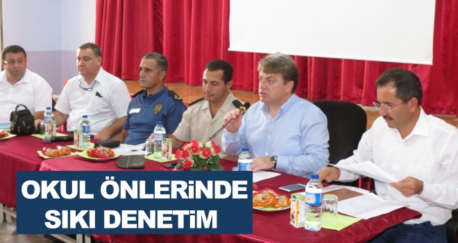 Okul Güvenliği Toplantısı Yapıldı