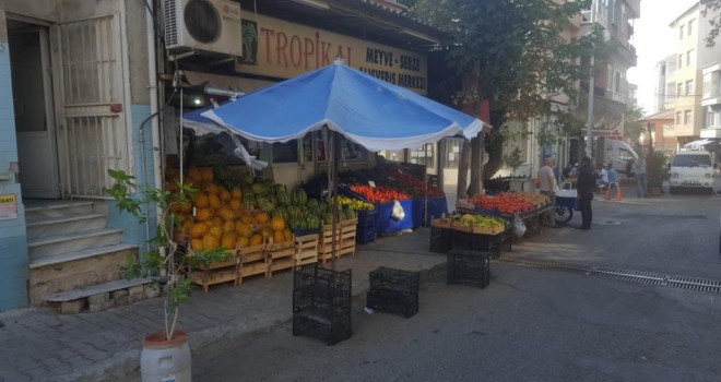 Süleymanpaşa Belediye Zabıtasından Kaldırım İşgallerine İdari Yaptırım