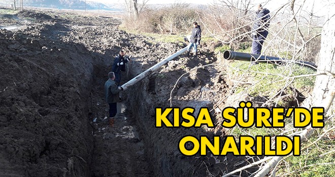 Aşırı Yağışlar İki Mahalleyi Susuz Bıraktı