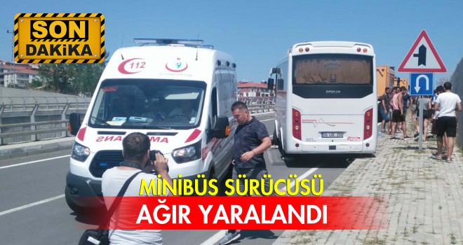 Sualtı Spor Kulübü Öğrencilerini Taşıyan Minibüs Kaza Yaptı