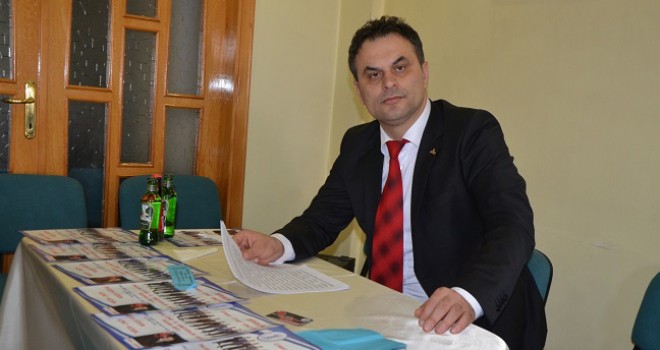 Esnaf Ve Sanatkarlar Odası Başkan Adayı Uğur Şimşek " Mavi Liste, Esnafın Derdine Çare." Dedi