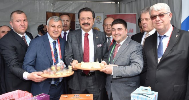 TOBB Başkan'ından Malkara Peynirine İlgi