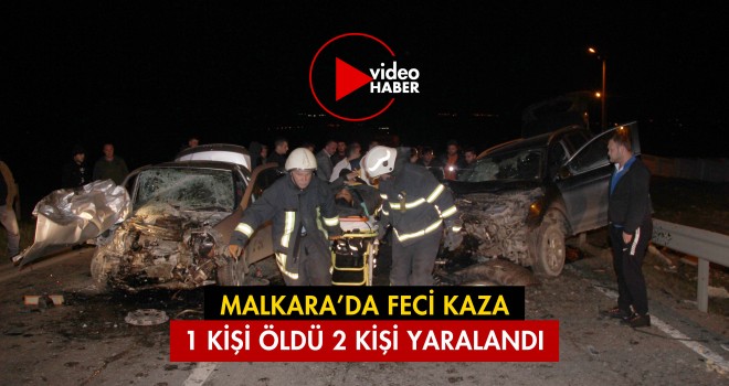 Malkara’da Feci Kaza; 1 Kişi Öldü