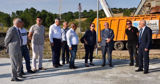 Başkanlar Malkara’da Proje ve Yatırımları İnceledi