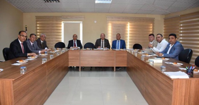 Park ve Bahçeler Şube Müdürlüğü Yatırımları Değerlendirildi