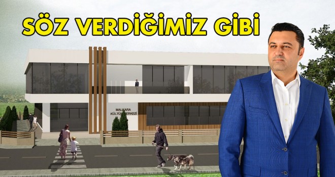 Malkara Kültür Merkezi Hayata Geçiyor