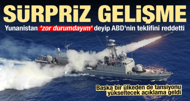 Yunanistan 'zor durumdayım' deyip ABD'nin teklifini reddetti