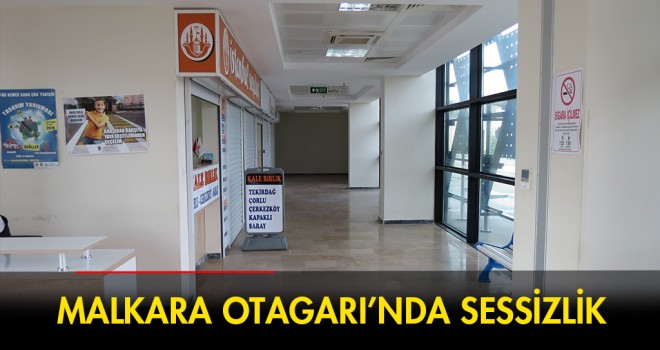 Malkara Otogarında Sessizlik