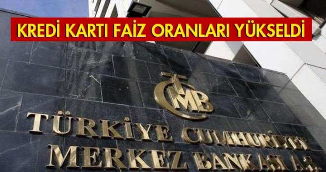 Merkez Bankası'ndan kredi kartı faizleriyle ilgili açıklama