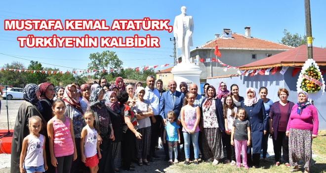 Alaybey Mahallesi, Atatürk Heykeline Kavuştu
