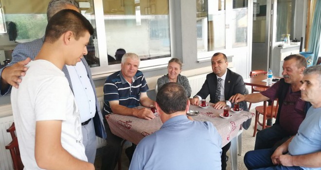 Milletvekili Aygun’den Üreticilere Ziyaret